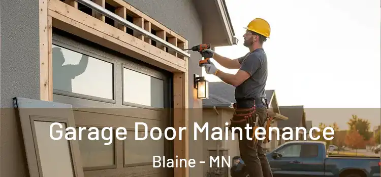 Garage Door Maintenance Blaine - MN